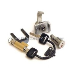 Serrures (jeu) Direction + boite à gants + selle Vespa PX 1° série / P200E